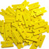 1 Pack (100pcs) 2X-Plus Double Edged Plastic Razor Blades with a Thicker