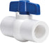 Homewerks 3/4-Inch PVC Schedule 40 Ball Valve, x Female Thread, VBVP40B4B