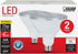 PAR38 Bulb, 75W 750 3000k 10.5W, E26 11,000-Hour PAR3875/10KLED/2, 2 Pack Feit Electric LED Light Equivalent, Lumens