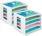 Juexica 2 Pack Scrapbook Paper Organizer - 12.6 x 12.6 x 11 Inches, 5 Tier Stackable File Organizer for Home Office