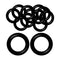 Othmro 10pcs Nitrile Rubber O-Rings, 5mm Wire Dia, 34mm OD for Oil or Air Sealing, Professional Plumbing, Black