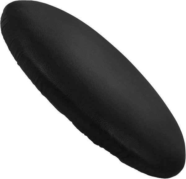 TOPPERFUN Rotating Stool Replacement Seat Cover Wear-Resistant Pu Round Cushion for Bar and