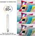 Leools T10 LED Long Bulbs, 4-Pack, 4W Dimmable Tubular Bulb, 40 Watt Equivalent, 2700K Warm White, E26 Edison Style