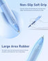 Four Candies 14-Pack Pastel Gel Ink Pen Set, Cute 0.5mm Fine Point Pens, 12 Pack Black Ink Pens with 2 Pack Highlighter