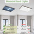 Yukro 2 Pack Night Ocean Fluorescent Light Covers for Ceiling Lights Natural Scenery Moonlight Sparkling Water Magnetic