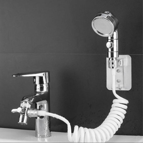 Qusmeiyici Sink Faucet Sprayer Attachment,Salon Shampoo Bowl Spray Head Pedicure Chair Sprayer Shower Head Handheld