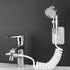 Qusmeiyici Sink Faucet Sprayer Attachment,Salon Shampoo Bowl Spray Head Pedicure Chair Sprayer Shower Head Handheld