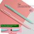 Cute Mechanical Pencils Set - 0.7 mm Triangular 6 Pencils with 4 Tubes Leads and 1 Eraser in Pastel Candy Colors