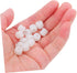 200pcs NUOBESTY Plastic Hinge Dowel Inserts Self-Tapping Screws for Cabinet Door Repair and Installation Plastic