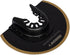 Arrow OSC35CA Titanium Coated Bi-Metal Oscillating Tool Radial Saw Blade - 3-1/2 Inch for Woodworking, Drywall, PVC,