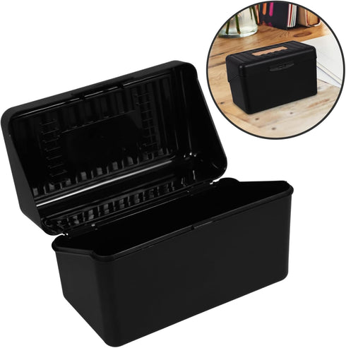 5pcs Tofficu Portable Index Card Organizer Multi-function Card Box for Business and Flash Stylish and Design for Office