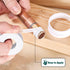 SUPPLY GIANT UUD12520 1/2'' x 520 Inch Teflon Tape Seal for Pipe Threads, Prevents Leakage in Plumbing