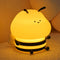 YSCYQ Bee Night Light For Kids, Squishy Lamp, Animal Night Light, 3 Levels