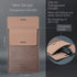 diodrio Pocket Protector Leather Pen Pouch Holder - Organizer for Shirts, Lab Coats, Holds 5 Pens, 2 Per Pack