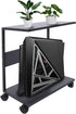 Ageanbri 2-Tier Computer Carts & Machine Stands Rolling Computer Stand Each Layer Max