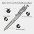 Dr. Metalleung Bolt Action Pen | Heavy Duty Stainless Steel EDC Retractable Ballpoint Pen with Pocket Clip for Smooth