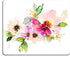 Customized Beautiful Watercolor Flower Rectangle Non-Slip Rubber Gaming Mouse Pad