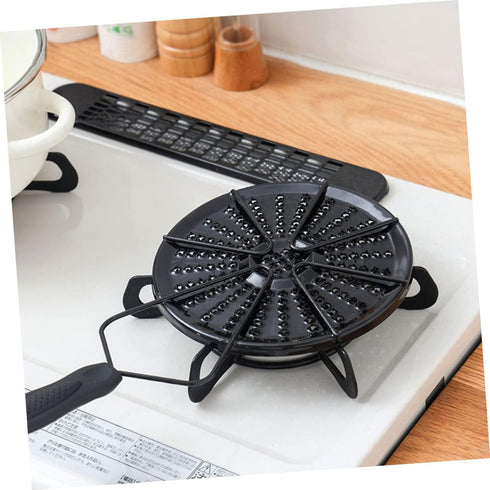 Alipis Heat Diffuser Induction Adapter Plate Enamel Cooking Converter Disk for Gas and Electric Stoves Easy to Use