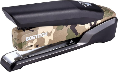 Bostitch Office Camouflage Metal Spring Powered Stapler, One Finger, Supports Wounded Warrior Project (INP28-WW)