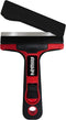 ALLWAY GTS-G Soft-Grip Glass & Tile Scraper, 4" with Snap-On Blade Guard