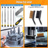 Yibrvoik 50Pcs 3D Nozzle Printer Tool Kit & Accessories for All FDM/SLA Printers, Includes Cleaning Kit, Scraper