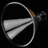 Borosilicate Glass Powder Funnel, Heavy Wall Short Stem Funnel for Precise Powder Transfers in Laboratory