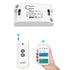 RODOT WiFi Smart Switch Tuya Light Switch Home Automation Timer, Works with Smart Life APP, Alexa, Google Home