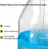 ALWSCI 250mL Lab Gas Washing Bottle, Graduated Lab Buffer Bottle, GL45 with Filter Disc