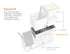 Bostitch Office Konnect Wide Desk Organizer Accessory Tray, White, Stacks for Desktop Storage