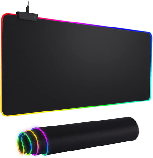 RGB Large Mousepad Led Mouse Pad, Big Mouse Mat with LED Lighting
