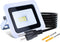 20W IP68 Waterproof Outdoor Ultra-Thin LED Flood Lighting with Plug in Cord for Garden Wall Washer