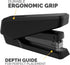 Fellowes LX850 EasyPress Office Stapler, Black, 25 Sheet Capacity, Effortless One-Touch for Home and Classroom