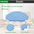 neutop Replacement Washable Mopping Pads for Ecovacs Deebot T8, T8+, N8, N8 Pro, 8-Pack Robot Vacuums