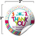 Jump and Bounce Birthday Party Thank You Sticker Labels - 40 2" Circle Stickers by AmandaCreation