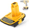 DM18D Battery Adapter Converter with USB Port for Dewalt 18V Tools, Converts 20V Li-ion or Milwaukee M18