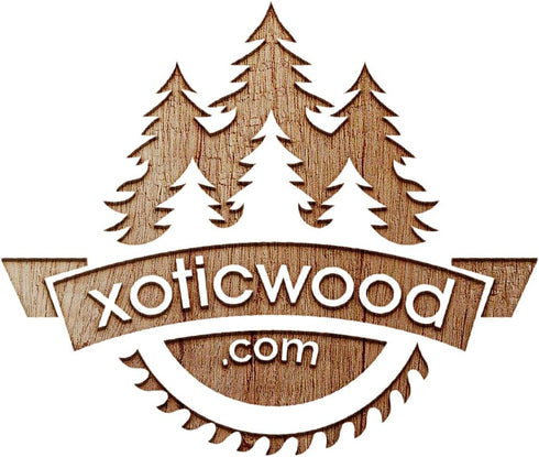 IECAP LLC Bookmatched Ironwood Knife Handle Scales, Natural Wood for DIY Crafts, Size 5 1/8 x 1 3/4 x 1/2
