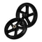 2pcs Folding Shopping Cart Wheel Replacement for Groceries Pu Rolling Cart Wheel