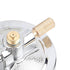 1Pcs Micro Single Tube Bunsen Burner Gas Light, Flame Stabilizer and Gas Regulator for Liquid Lab Heating Equipment
