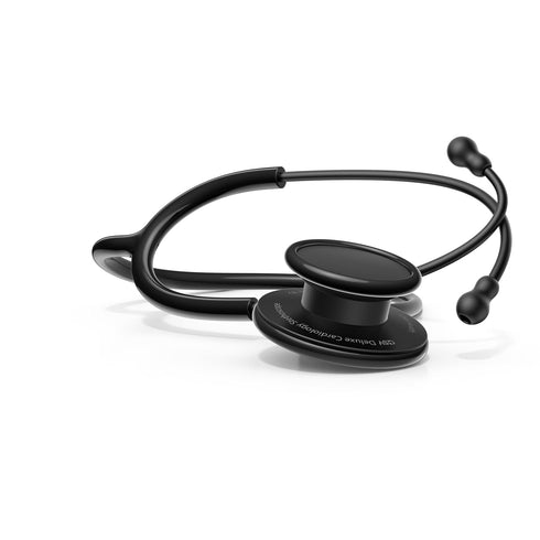 Lightweight Stethoscope, Dual-Frequency Diaphragm, Bell & Diaphragm & Pediatric Diaphragm, Noise-Reducing Silicone Ear