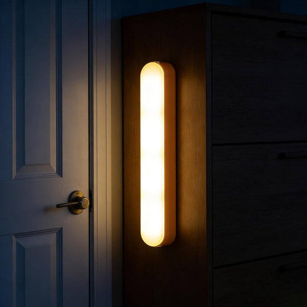 Generic USB Rechargeable Wall Mounted Light, Battery Powered Operated Wall Strip Lights, Rechargeable
