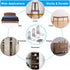 6Pcs 65x65x38mm 90 Heavy Duty L Bracket Corner Braces Stainless Steel Degree Joints Right Angle Brackets, Metal Corner