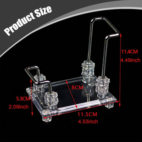 Ioensy Closet Countertop Shoe Display Stand High Heel Display Holder for Shop