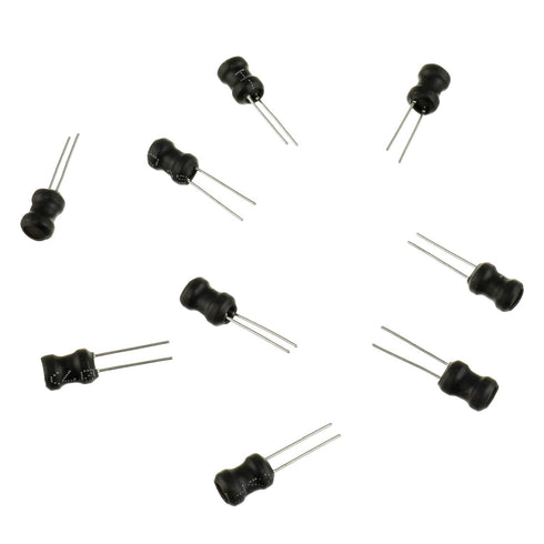 BOJACK 15 Values 160 Pcs Inductor - 10 uH to 20 mH DIP Radial Power Choke Inductors Assortment Kit