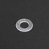 uxcell Nylon Flat Washers M8 - 16mm OD, 8mm ID, 0.9mm Thickness Sealing Gasket for Faucet Pipe, Pack of 50
