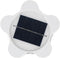 Zerodeko Solar Wall Lamp LED Plum Blossom Night Light White Shell Solar