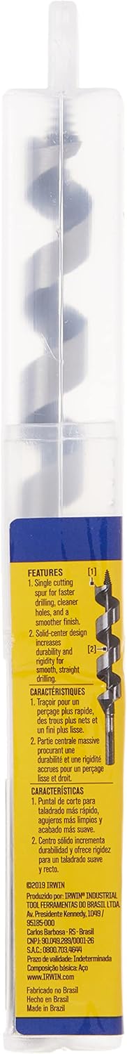 Irwin Tools 49909 Industrial Tools I-100 9/16" Auger Bit