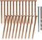 Solid Pure Copper Nails Spikes, 26 Count for Killing Trees Stumps Roots with Steel/Drill Nails