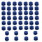 50PCS Easy Grip Syringe Tip Caps No Needle Luer Lock for Feeding Tubes Lab Supplies, Blue