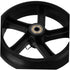 2-Pack Heavy Duty Shopping Cart Wheel Replacement - Ideal for Groceries