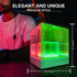 3D Lumoonosity Infinity Cube Light - Infinity Lamp for Bedroom, Gamer Room - USB Powered, Color Changing Eye-Catching